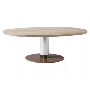 & Tradition JH21 Mezcla Oval Coffee Table - Wood
