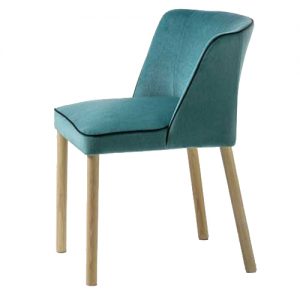 Arrmet Virginia Chair, Wood Legs