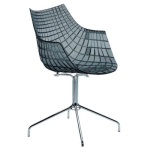 Driade Meridiana Chair, Cross Base