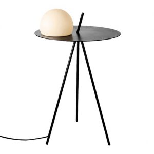 Estiluz Circ Side Table with Lamp