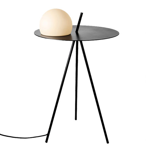 Estiluz Circ Side Table with Lamp