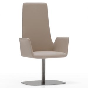 Inclass Altea High Back Chair, Central Base