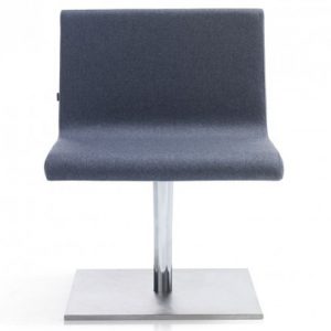 Inclass Etnia Lounge Chair, Central Base