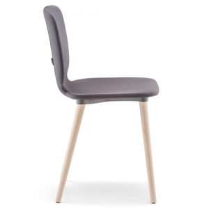 Pedrali Babila Soft Chair, Wooden Legs