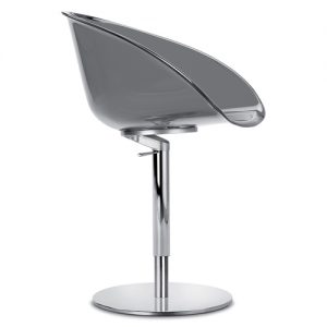 Pedrali Gliss Chair, Center Base, Height Adjustable