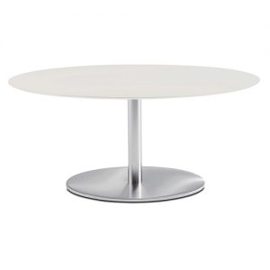 Pedrali Inox Coffee Table, Elliptical