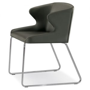 Pedrali Leila Chair, Sledge Base