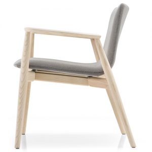 Pedrali Malmo Lounge Chair, Upholstered