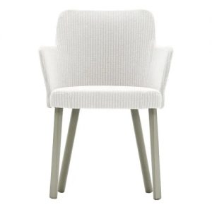 Varaschin Emma Chair with Arms, Upholstered