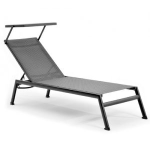 Varaschin Victor Sunlounger with Shade