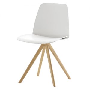 Inclass Unnia Chair, Wood Base