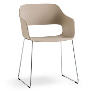 Pedrali Babila Chair, Sled Base