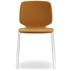 Pedrali Babila Soft Chair, Sledge Base
