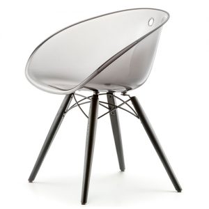 Pedrali Gliss Chair, Wood Legs