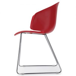Pedrali Grace Chair, Sledge Base