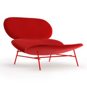 Tacchini 
Kelly L Lounge chair/ Chaise Longue