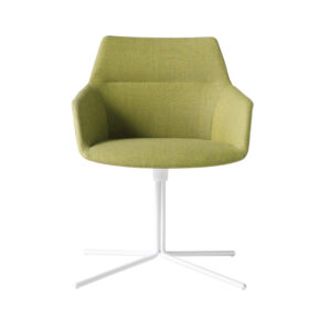 Dunas XS Chair with Arms - Central Base