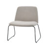 Unnia Soft Lounge Chair - Sled Base