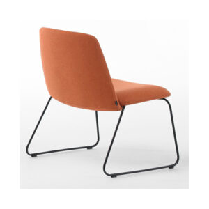 Unnia Soft Lounge Chair - Sled Base