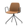 Unnia Tapiz Chair with Arms - Swivel Base