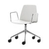 Unnia Work Chair with Arms - Aluminium Base