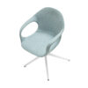 Elephant Chair, Upholstered, Central Base