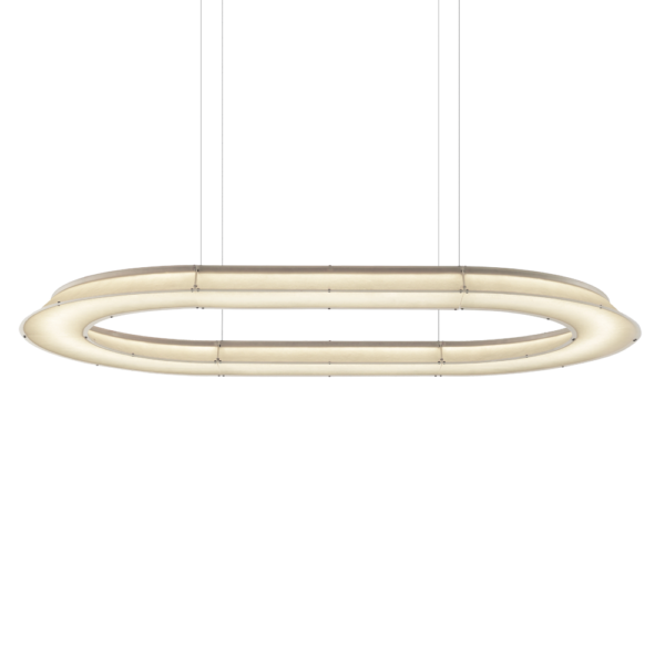 Cast Suspension Lamp - Oblong