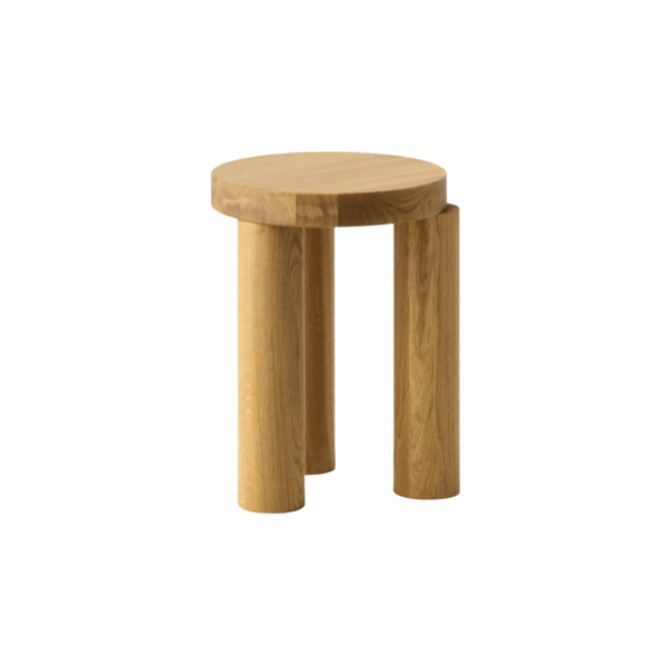 Offset Side Table/ Stool