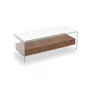 Bridge Coffee Table with Drawer