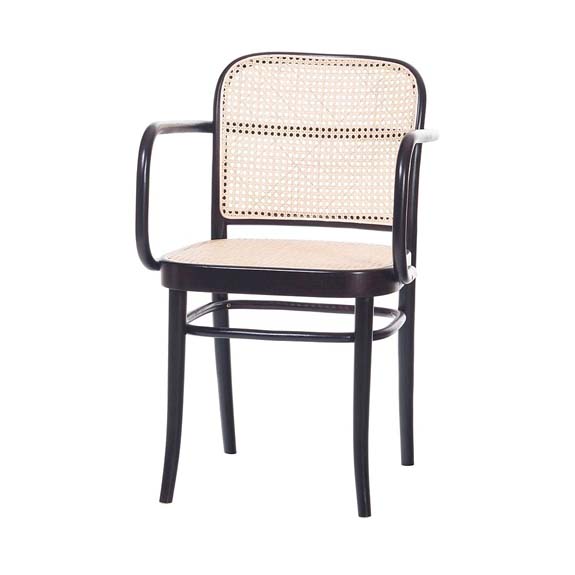 811 Chair with Arms - Cane