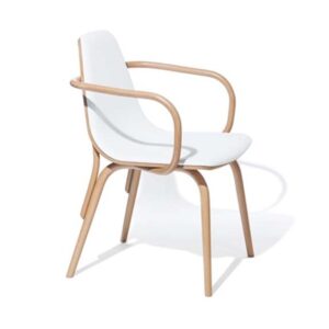 Tram Chair with Arms - Upholstered