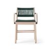Julie Chair with Arms - Rope - Upholstered