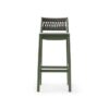 Julie High Stool - Rope - Upholstered