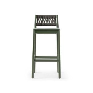 Julie High Stool - Rope - Upholstered