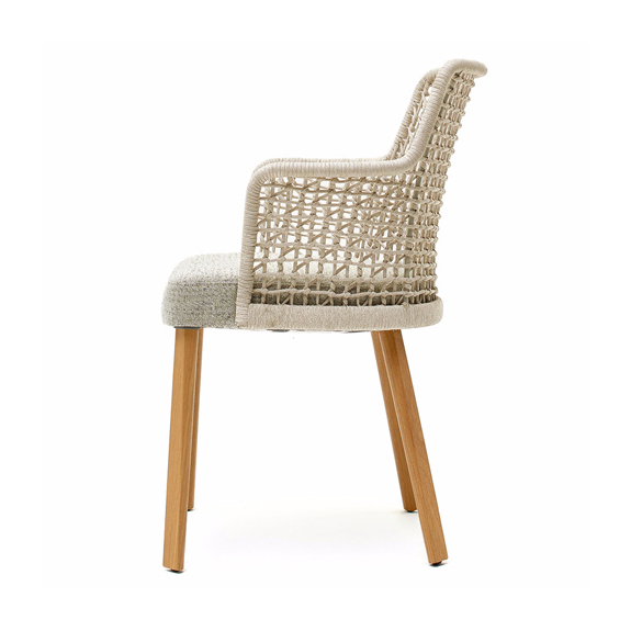 Emma Chair with Arms - Wood