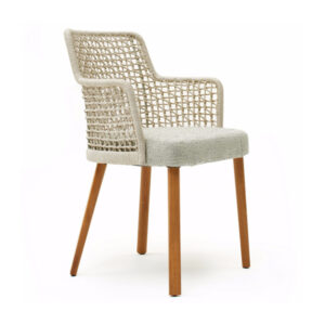 Emma Chair with Arms - Wood