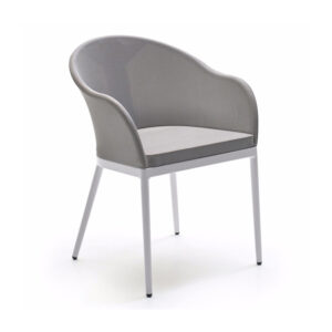Saia Chair with Arms - Upholstered