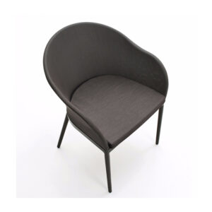 Saia Chair with Arms - Upholstered