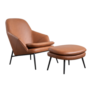 Hug Lounge Chair & Foot Stool