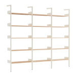 Config F - Alabaster + Oak