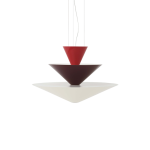 LN14 - Vermilion Red, Dark Burgundy & Ecru White