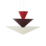 LN15 - Vermilion Red, Dark Burgundy & Ecru White