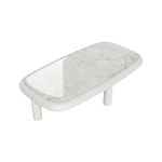White Cyan - Venato White Marble