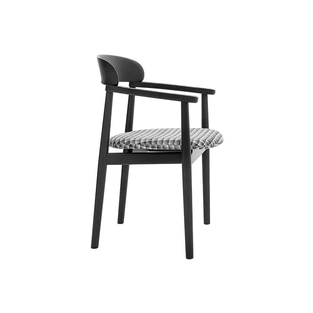 Notch Chair with Arms