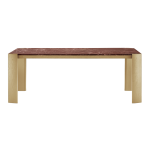 Natural Oak - Rosso Levanto Marble