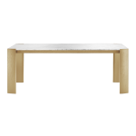 Natural Oak - Venato White Marble