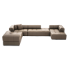 Plaid Modular Sofa