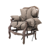 7 Pillows Lounge Chair