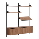 Black + Walnut