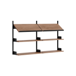 Black + Walnut